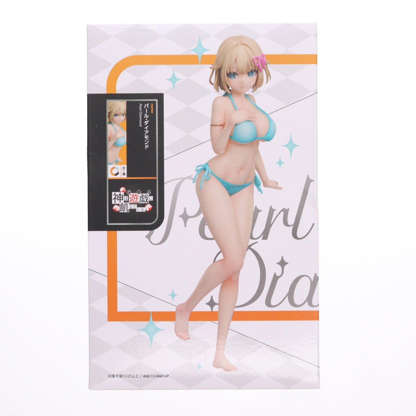 【中古即納】[FIG] パール・ダイアモンド 神は遊戯に飢えている。 1/7 フィギュア プライズ(ELC000113) エルココ(20241031)