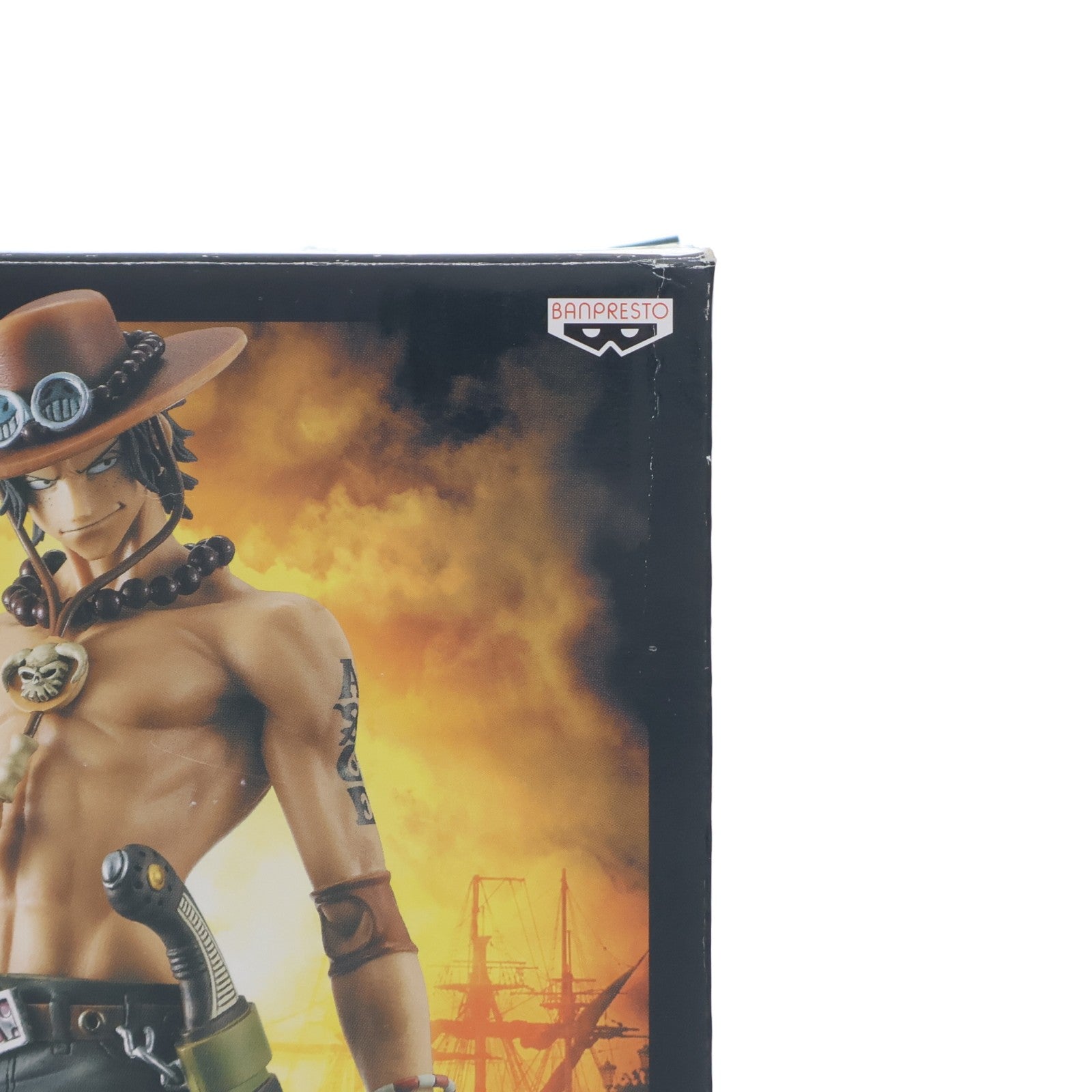 【中古即納】[FIG] ポートガス・D・エース スーパーDX THE PORTGAS・D・ACE フィギュア プライズ(47109) バンプレスト(20100831)