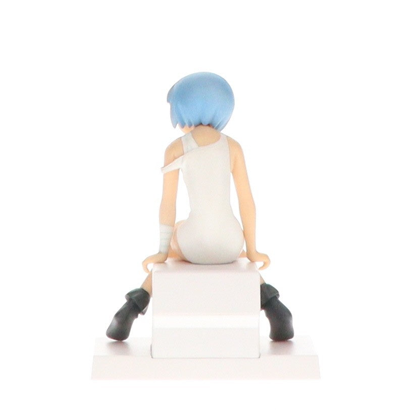 【中古即納】[FIG] 綾波レイ 水着白Ver. エクストラスクール水着 feat.ぽよよん・ろっくVer.2新世紀エヴァンゲリオン フィギュア プライズ バンプレスト(19991231)