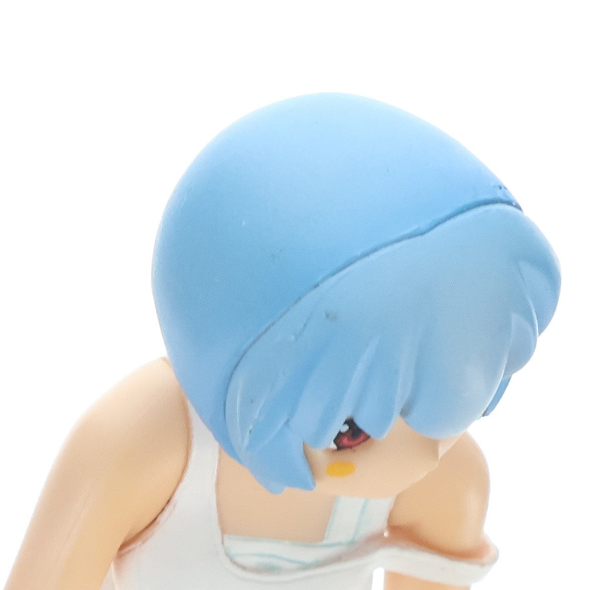 【中古即納】[FIG] 綾波レイ 水着白Ver. エクストラスクール水着 feat.ぽよよん・ろっくVer.2新世紀エヴァンゲリオン フィギュア プライズ バンプレスト(19991231)