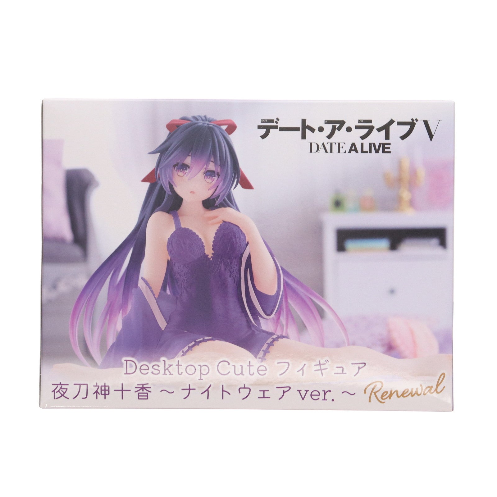 【中古即納】[FIG] 夜刀神十香(やとがみとおか) デート・ア・ライブV Desktop Cute フィギュア 夜刀神十香～ナイトウェアver.～Renewal プライズ(451915800) タイトー(20250810)
