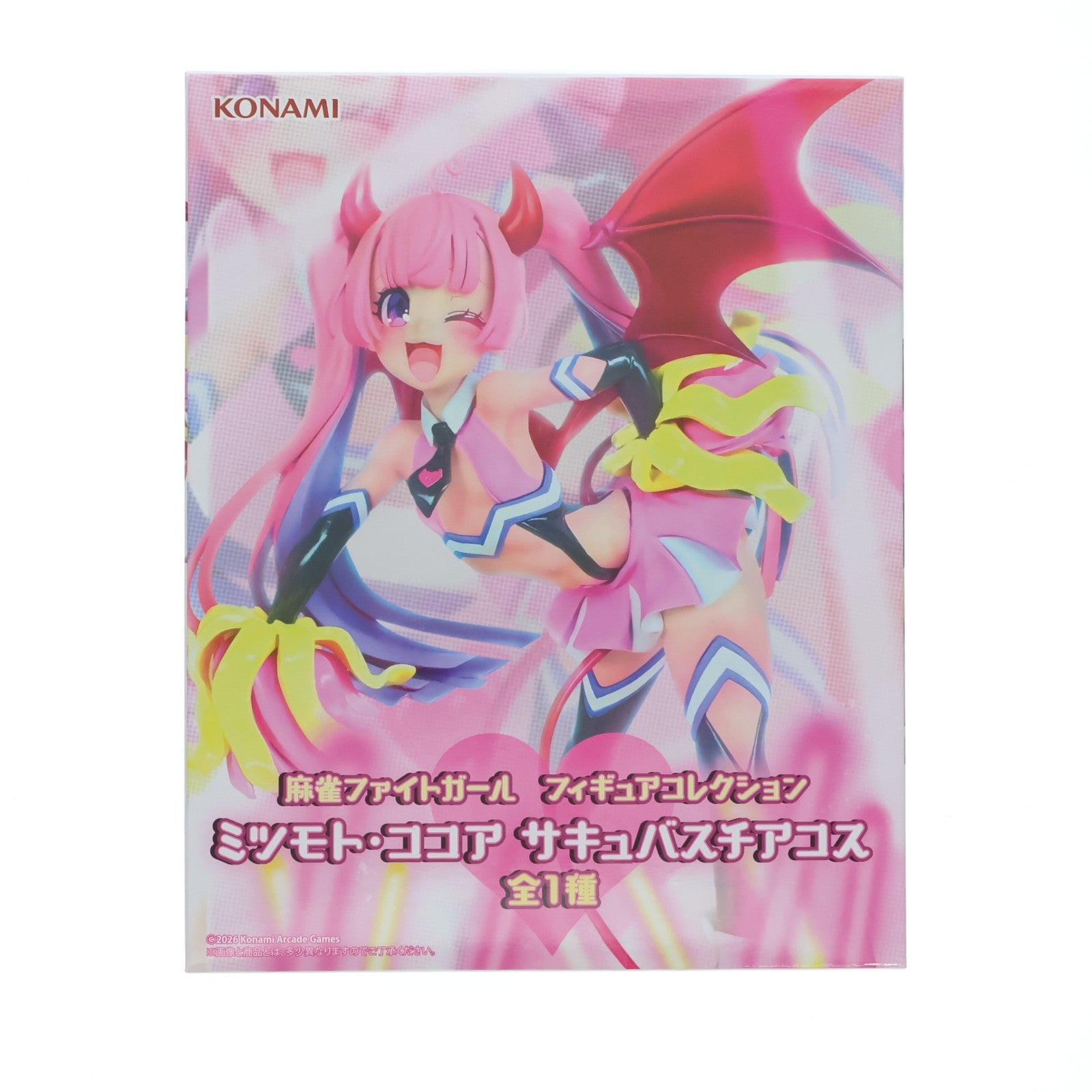 【中古即納】[FIG] ミツモト・ココア 麻雀ファイトガール フィギュアコレクション ミツモト・ココア サキュバスチアコス プライズ コナミ(20260226)