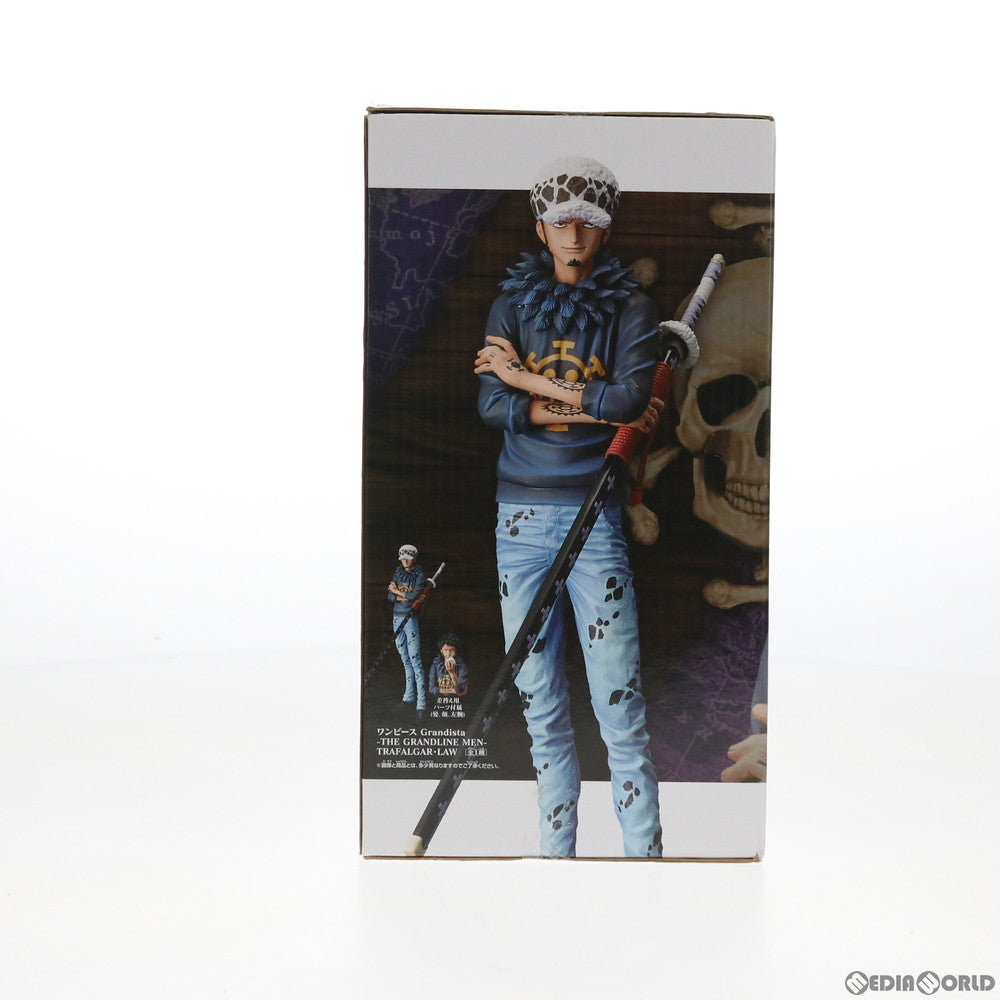 【中古即納】[FIG] トラファルガー・ロー ワンピース Grandista-THE GRANDLINE MEN-TRAFALGAR.LAW ONE PIECE フィギュア プライズ(38658) バンプレスト(20180930)