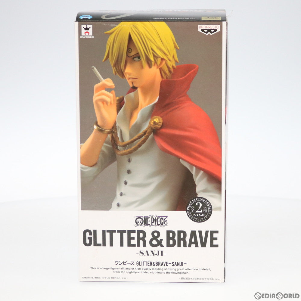 【中古即納】[FIG] サンジ(ホールケーキアイランド/マント有り) GLITTER&BRAVE-SANJI- ONE PIECE(ワンピース) フィギュア プライズ(38911) バンプレスト(20181220)