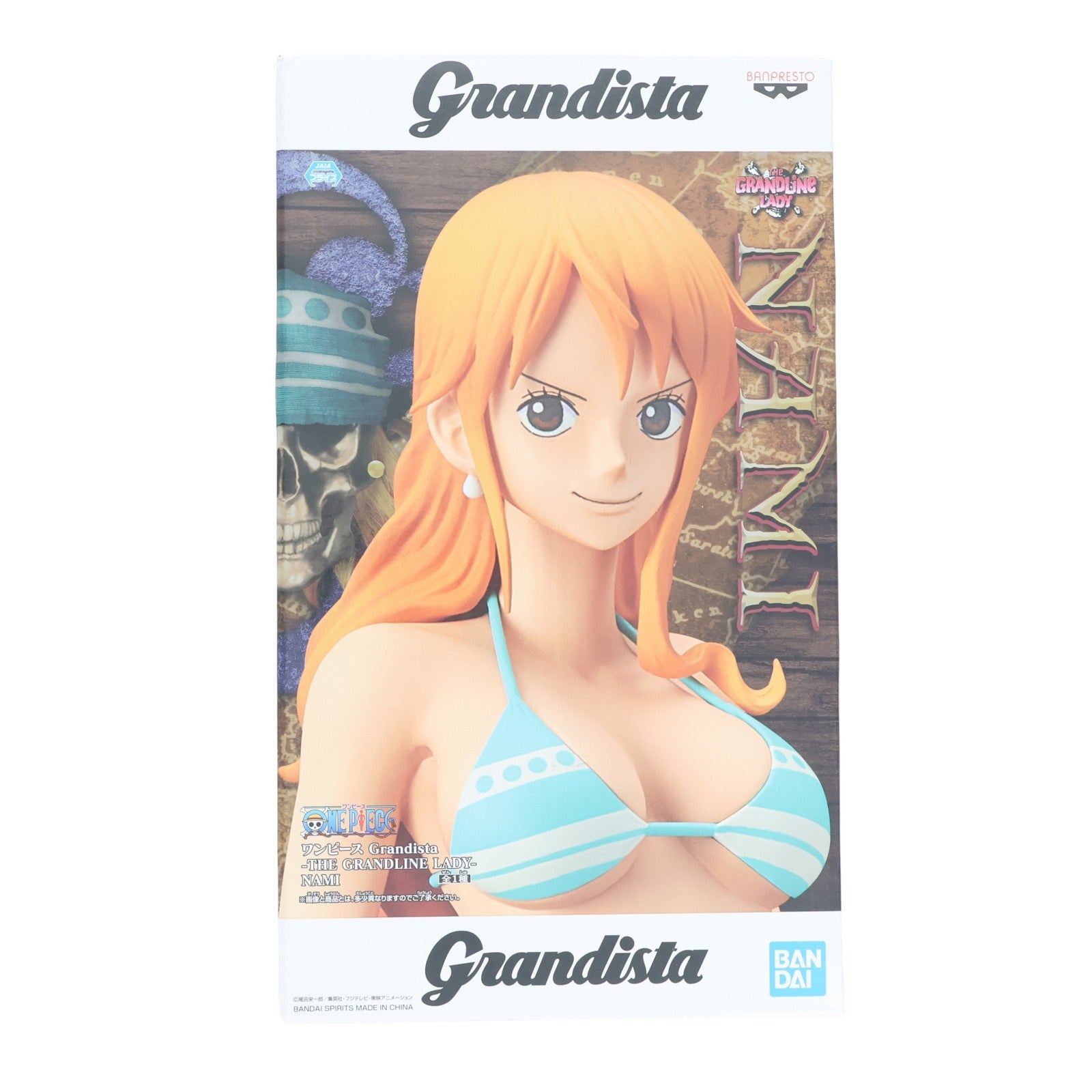 【中古即納】[FIG] ナミ ワンピース Grandista-THE GRANDLINE LADY-NAMI ONE PIECE フィギュア プライズ(39950) バンプレスト(20191231)