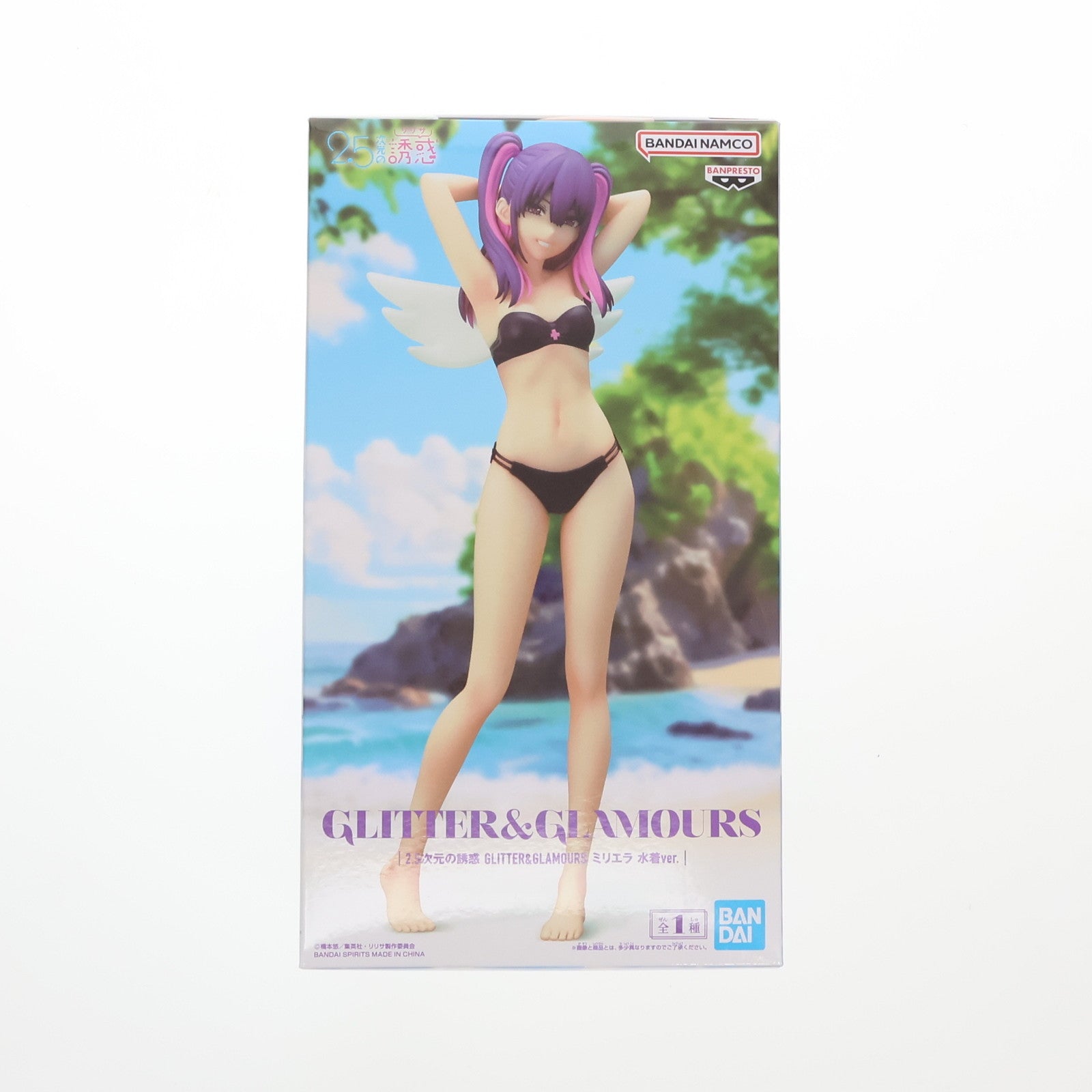 【中古即納】[FIG] 橘美花莉(たちばなみかり)(ミリエラ) 2.5次元の誘惑 GLITTER&GLAMOURS ミリエラ 水着ver. フィギュア プライズ(2733177) バンプレスト(20250228)