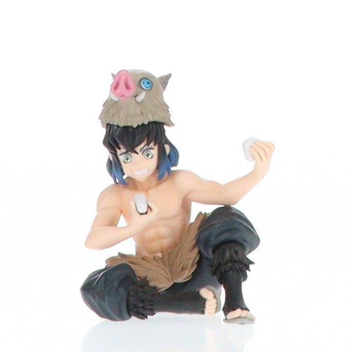 【中古即納】[FIG] 嘴平伊之助(はしびらいのすけ) 鬼滅の刃 ちょこのせプレミアムフィギュア プライズ(1048305/1065861) セガ(20210331)