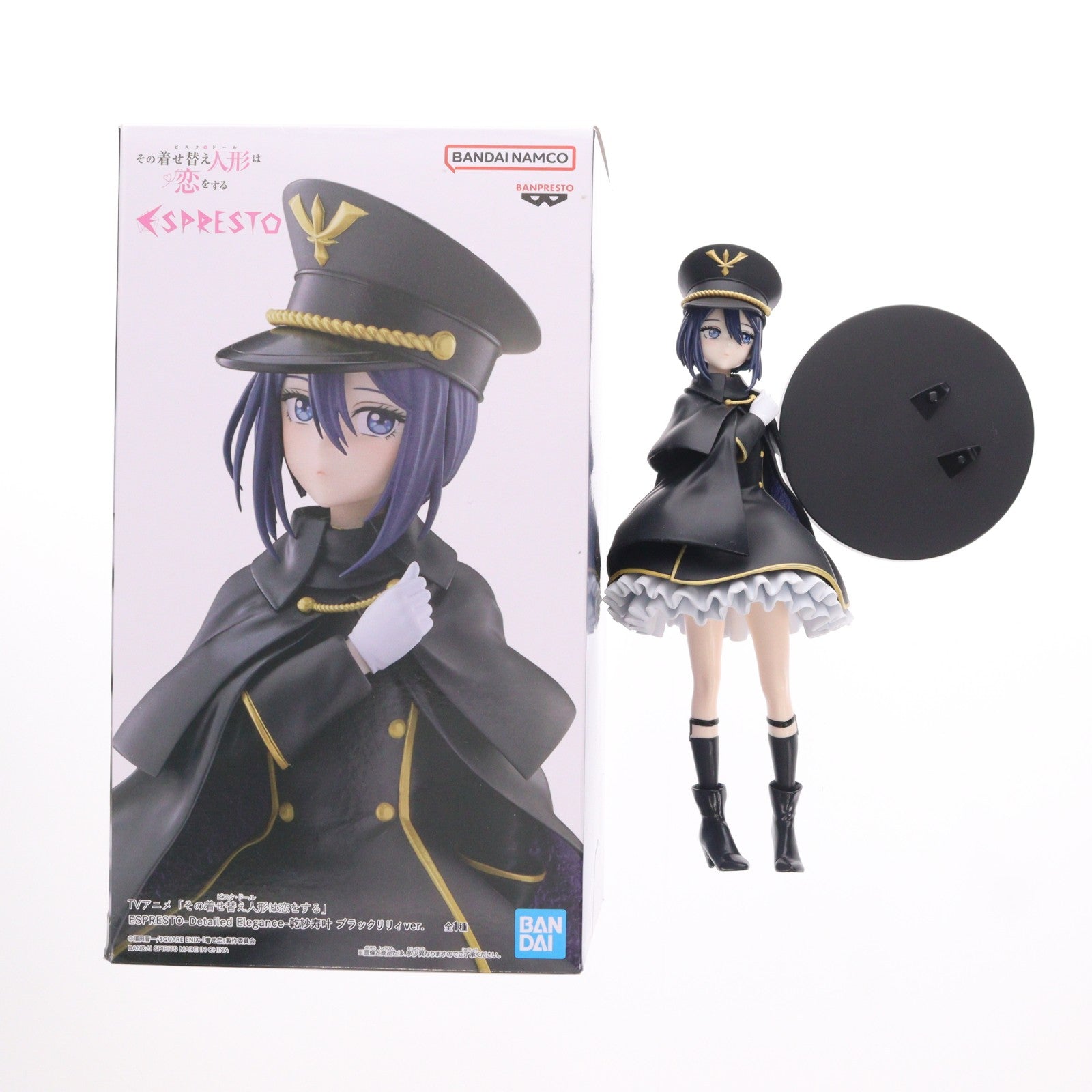 【中古即納】[FIG] 乾紗寿叶(いぬいさじゅな) その着せ替え人形は恋をする ESPRESTO-Detailed Elegance- 乾紗寿叶 ブラックリリィver. フィギュア プライズ(2753680) バンプレスト(20250522)