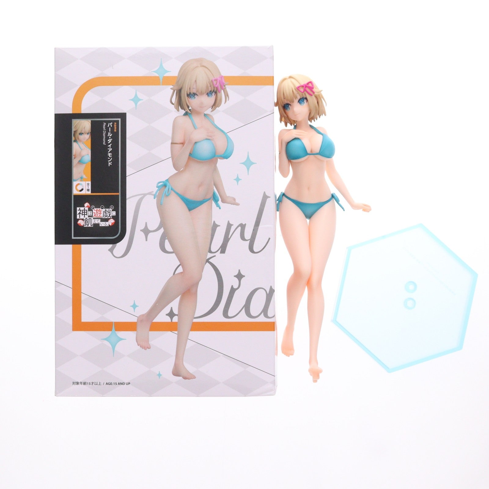 【中古即納】[FIG] パール・ダイアモンド 神は遊戯に飢えている。 1/7 フィギュア プライズ(ELC000113) エルココ(20241031)