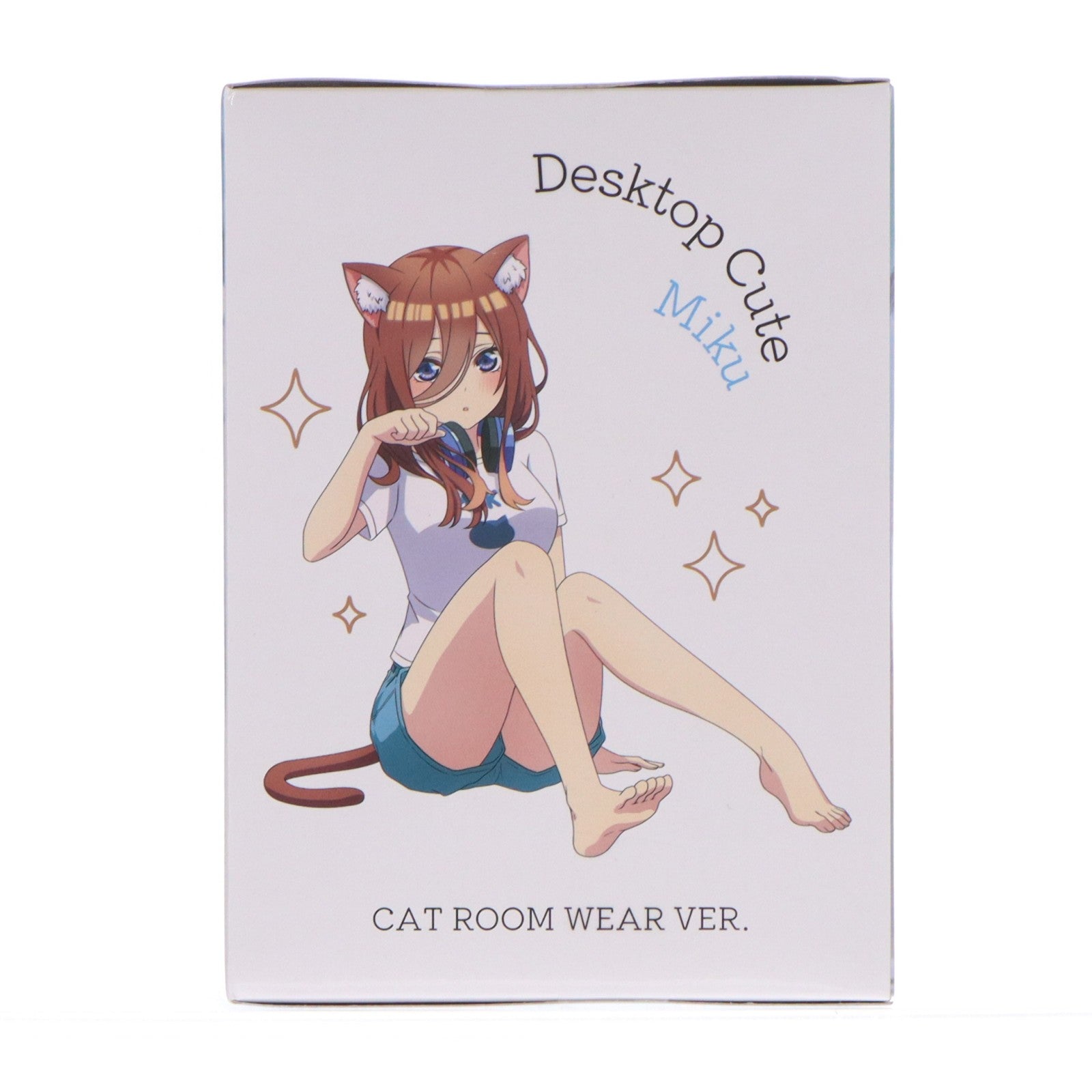 【中古即納】[FIG] 中野三玖(なかのみく) 五等分の花嫁∬ Desktop Cute フィギュア 中野三玖～描き下ろしCat room wear ver.～ プライズ(452000800) タイトー(20260214)