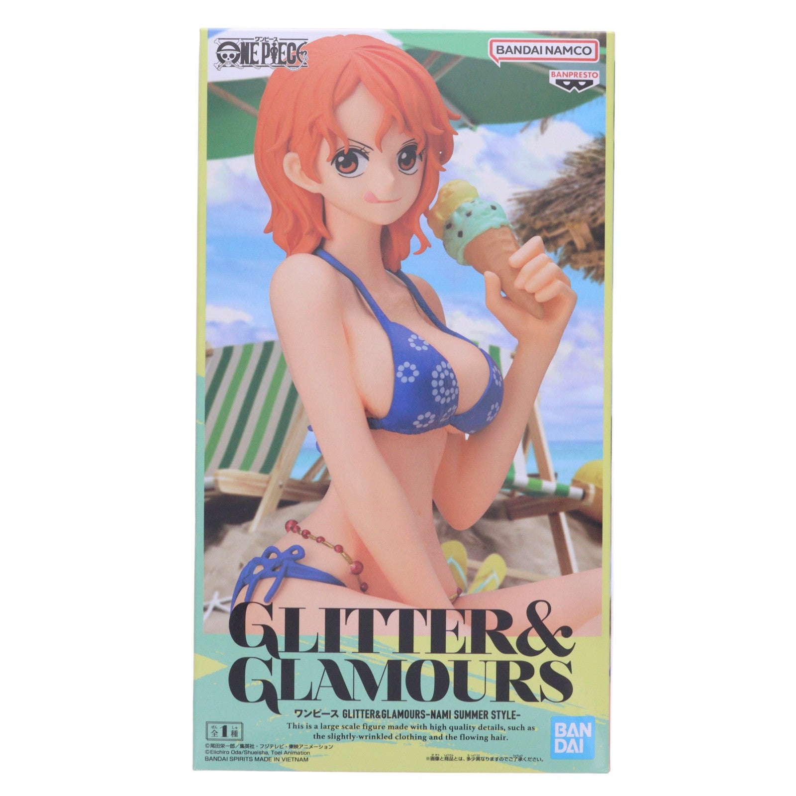 【中古即納】[FIG] ナミ ワンピース GLITTER&GLAMOURS-NAMI SUMMER STYLE- ONE PIECE フィギュア プライズ(2816418) バンプレスト(20260722)