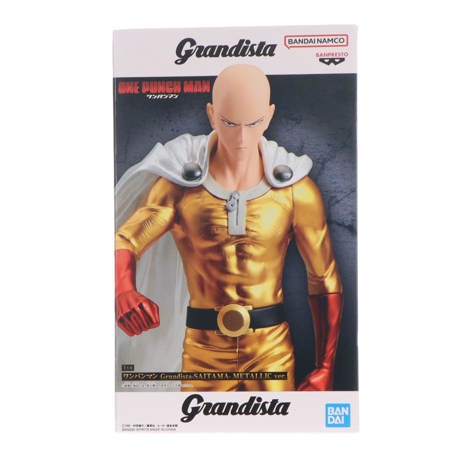 【中古即納】[FIG] サイタマ ワンパンマン Grandista-SAITAMA- METALLIC ver. フィギュア プライズ(2823772) バンプレスト(20260707)