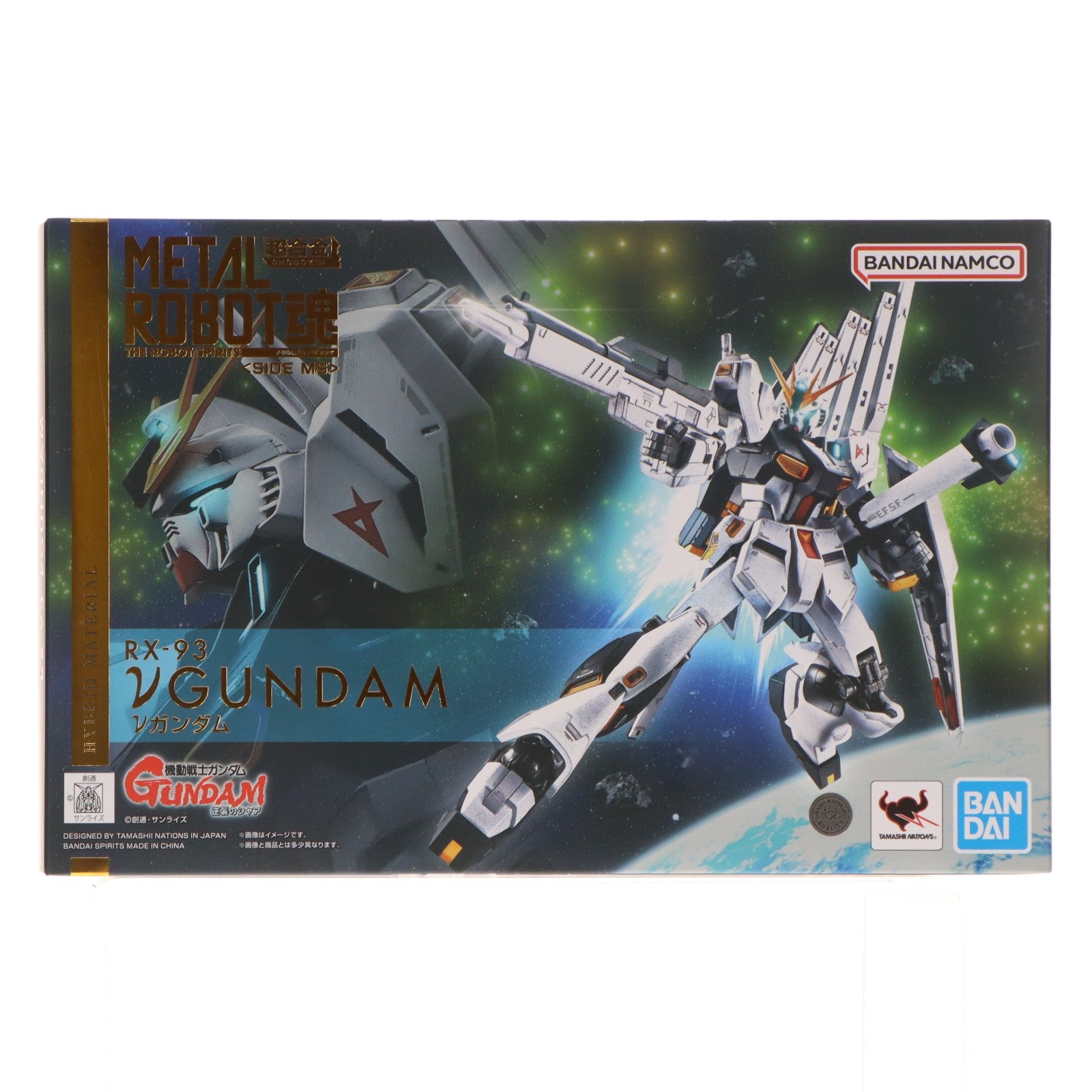 【中古即納】[FIG] METAL ROBOT魂(SIDE MS) νガンダム 機動戦士ガンダム 逆襲のシャア 完成品 可動フィギュア バンダイスピリッツ(20260124)