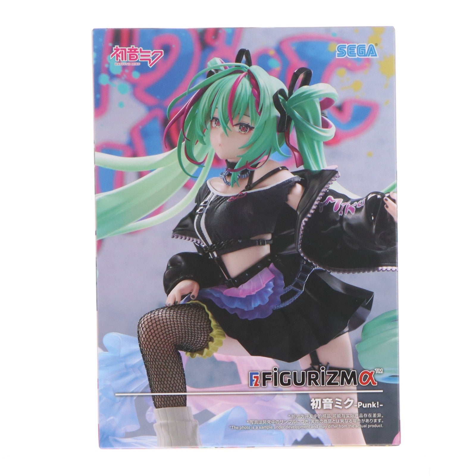 【中古即納】[FIG] 初音ミク キャラクター・ボーカル・シリーズ01 初音ミク FIGURIZMα『初音ミク』-Punk!- フィギュア プライズ(1123715) セガ(20260522)