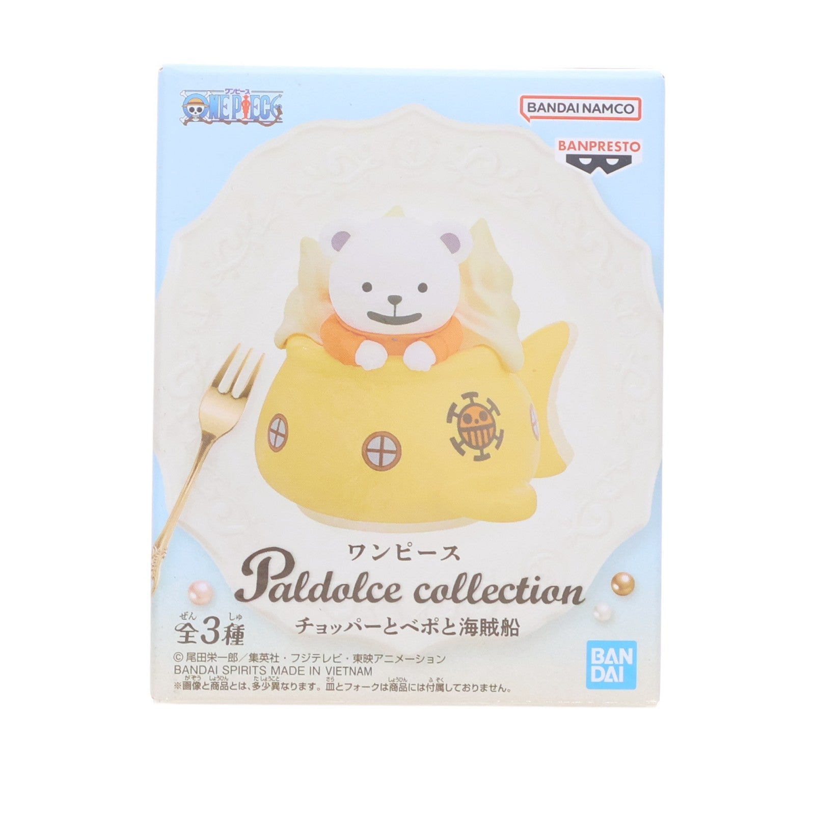 【中古即納】[FIG] ベポ ワンピース Paldolce collection チョッパーとベポと海賊船 ONE PIECE フィギュア プライズ(2795804) バンプレスト(20260707)