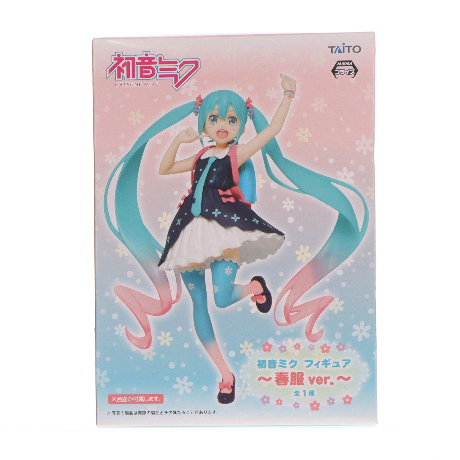 【中古即納】[FIG] 初音ミク フィギュア～春服ver.～ キャラクター・ボーカル・シリーズ01 初音ミク プライズ(451052200) タイトー(20180430)