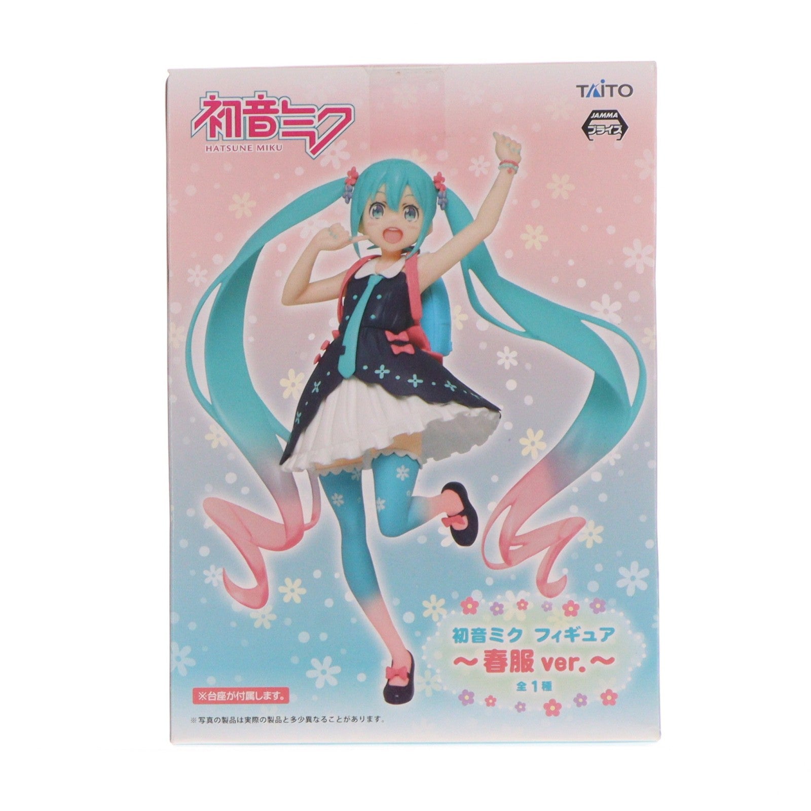 【中古即納】[FIG] 初音ミク フィギュア～春服ver.～ キャラクター・ボーカル・シリーズ01 初音ミク プライズ(451052200) タイトー(20180430)