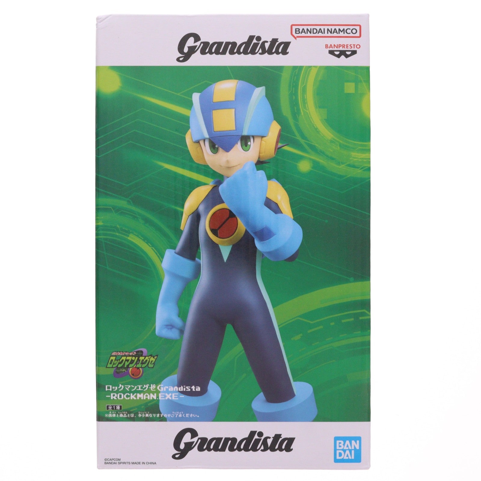 【中古即納】[FIG] ロックマン ロックマンエグゼ Grandista-ROCKMAN.EXE- フィギュア プライズ(2786729) バンプレスト(20260519)