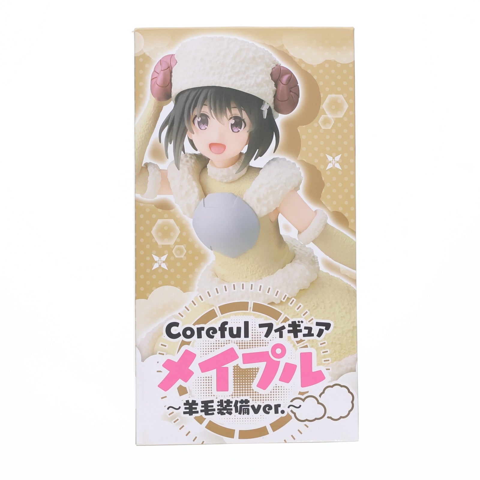 【中古即納】[FIG] メイプル 痛いのは嫌なので防御力に極振りしたいと思います。 Coreful フィギュア メイプル～羊毛装備ver.～ プライズ(451421300) タイトー(20220220)