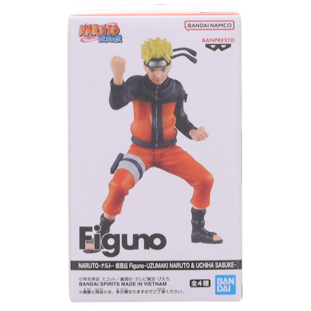 【中古即納】[FIG] うずまきナルト B(ガッツポーズ) NARUTO-ナルト- 疾風伝 Figuno-UZUMAKI NARUTO & UCHIHA SASUKE- フィギュア プライズ(2809834) バンプレスト(20260318)