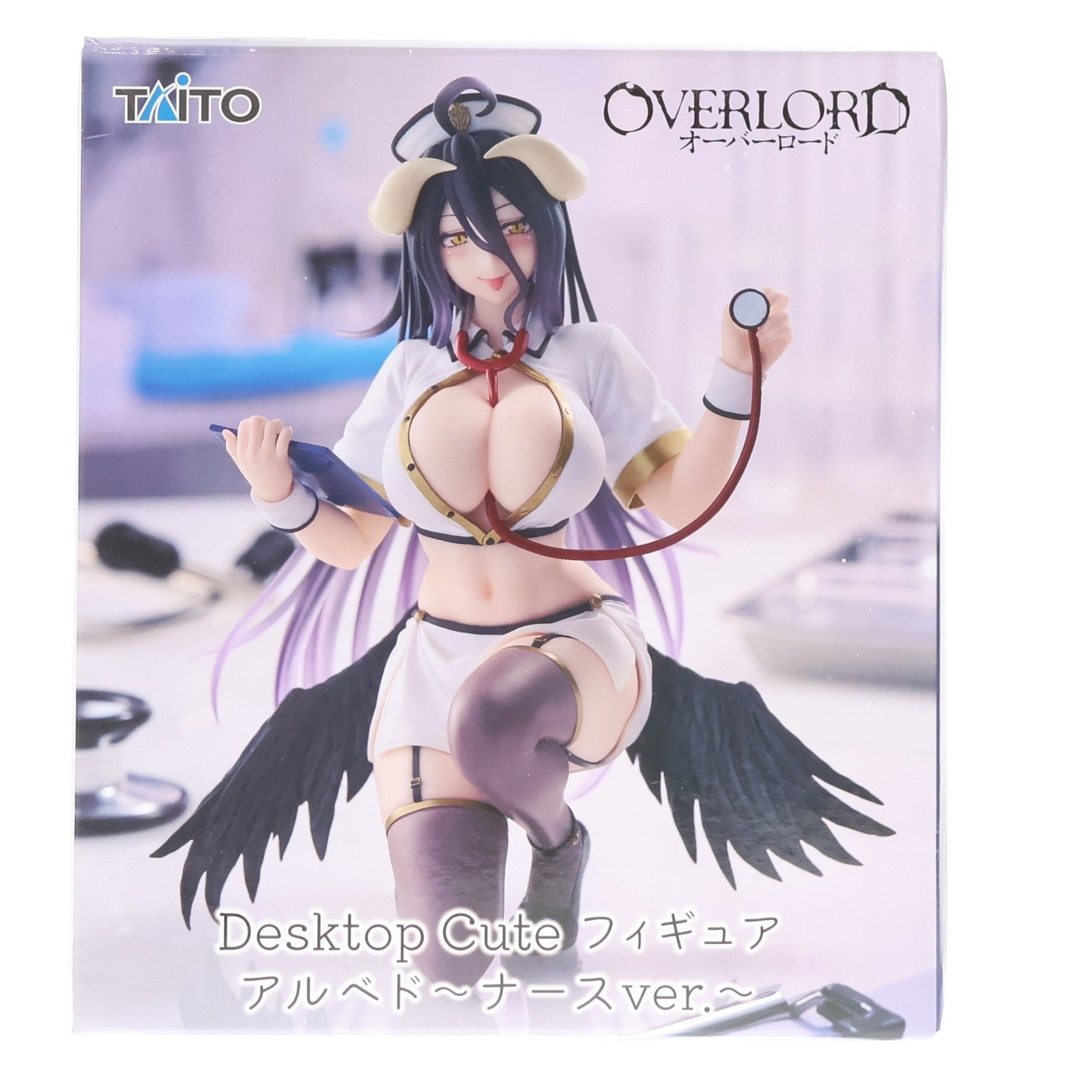 【中古即納】[FIG] アルベド オーバーロード Desktop Cute フィギュア アルベド～ナースver.～ プライズ(451971600) タイトー(20251231)
