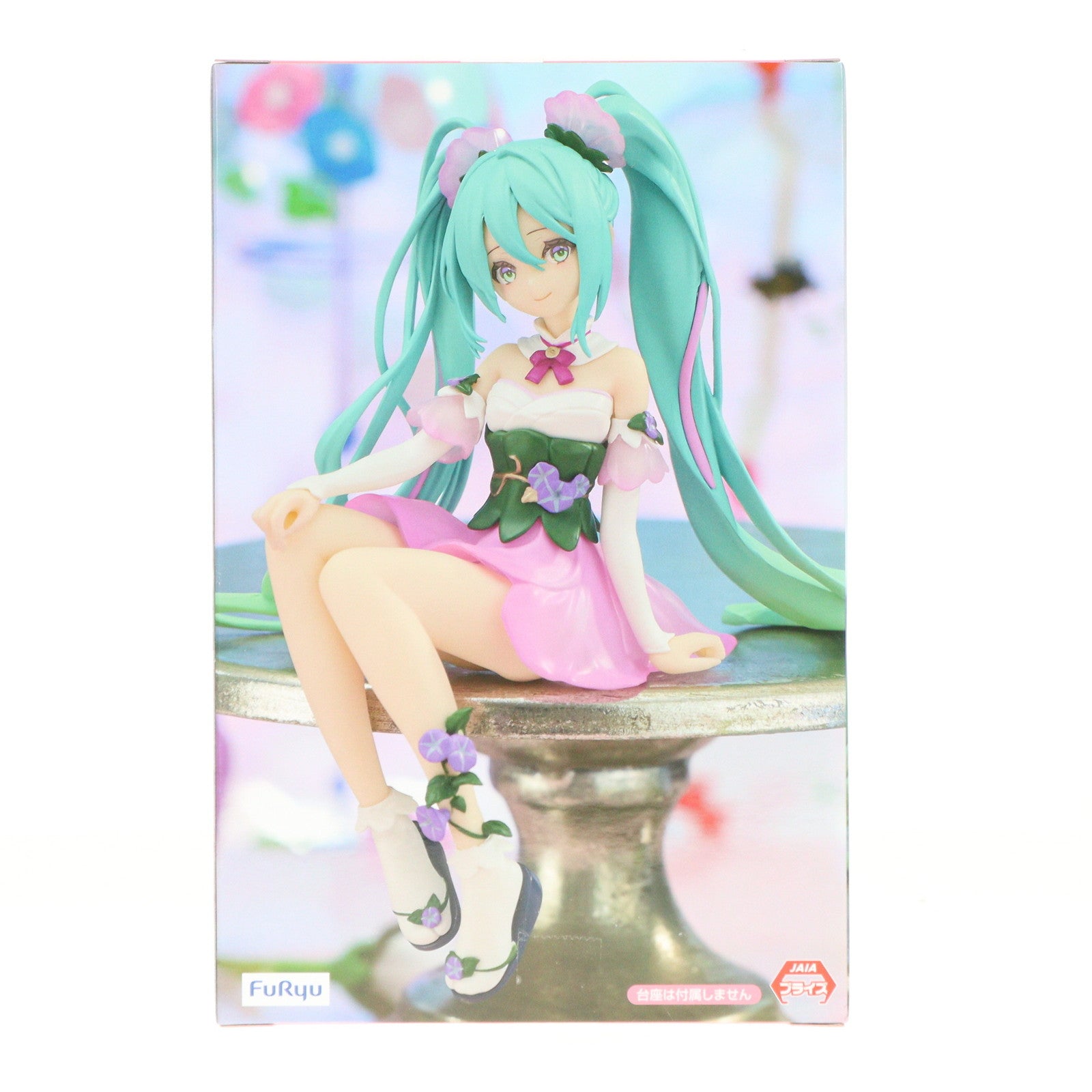 【中古即納】[FIG] 初音ミク キャラクター・ボーカル・シリーズ01 初音ミク ぬーどるストッパーフィギュア Flower Fairy-朝顔 ピンクver.- プライズ(AMU-PRZ16876) フリュー(20240531)