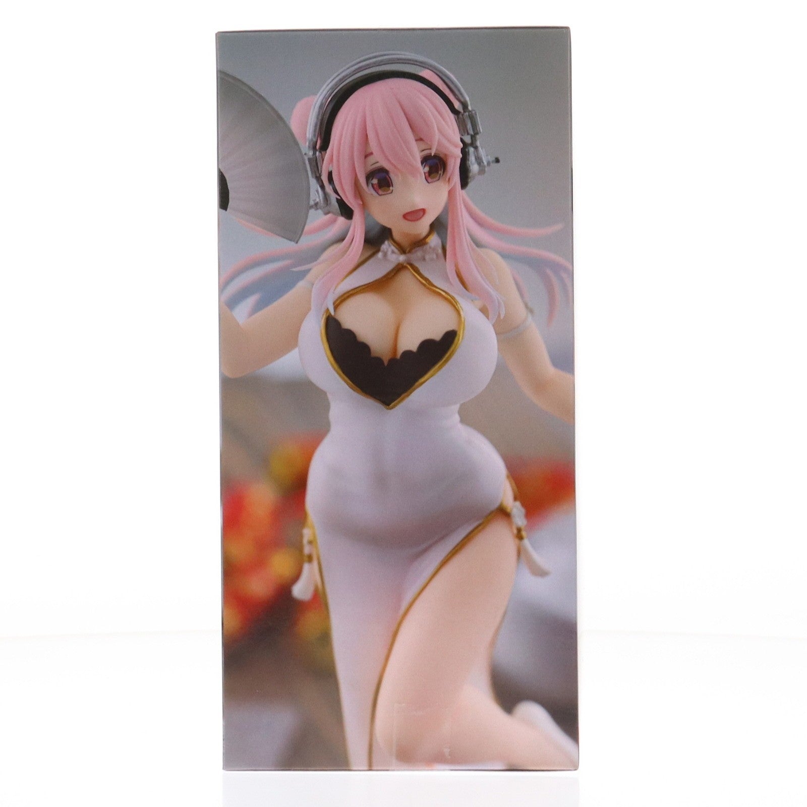 【中古即納】[FIG] すーぱーそに子 Trio-Try-iT Figure-ホワイト・チャイナドレスver.- フィギュア プライズ(AMU-PRZ20068) フリュー(20251210)