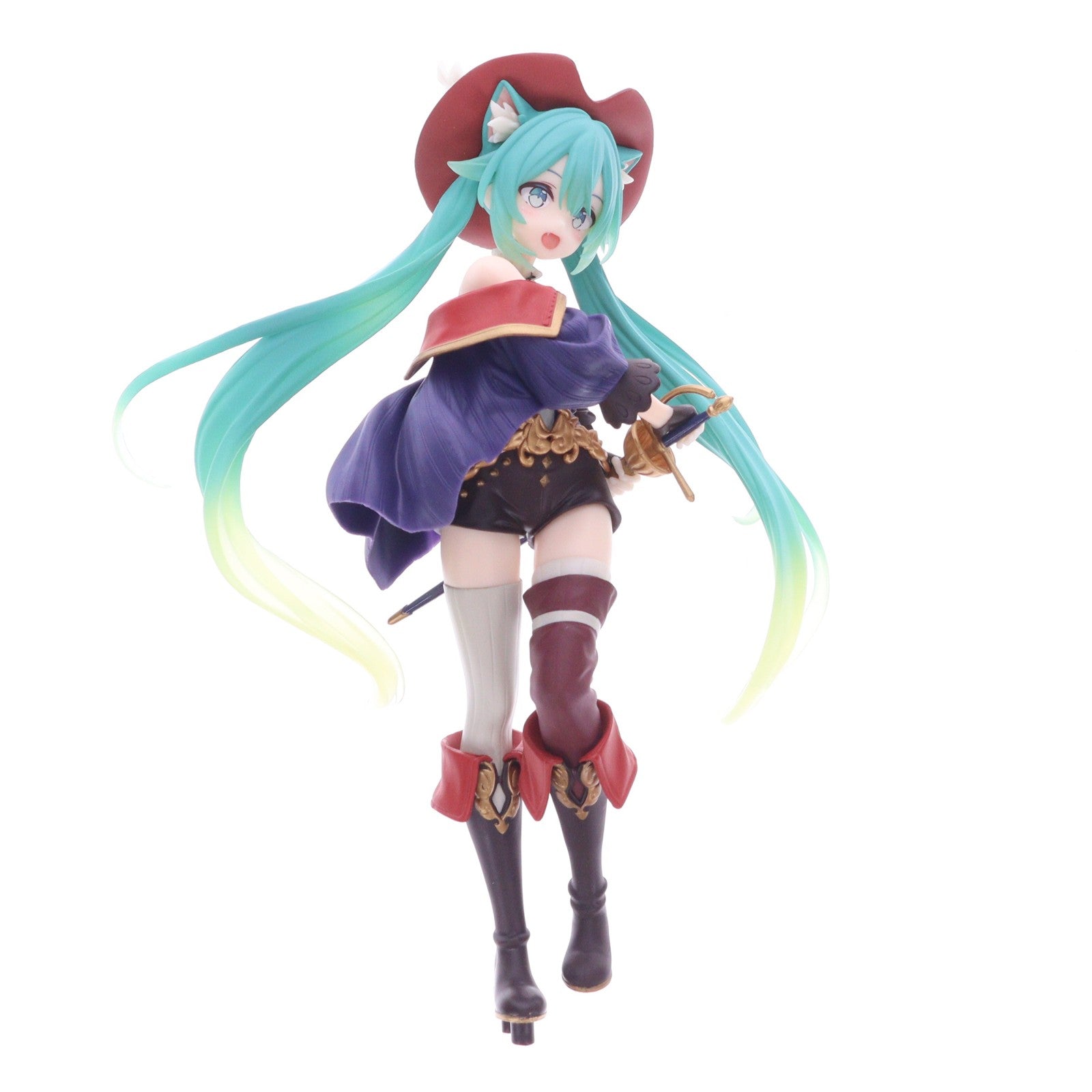 【中古即納】[FIG] 初音ミク キャラクター・ボーカル・シリーズ01 初音ミク Wonderland フィギュア 長靴を履いた猫 プライズ(451994300) タイトー(20260117)