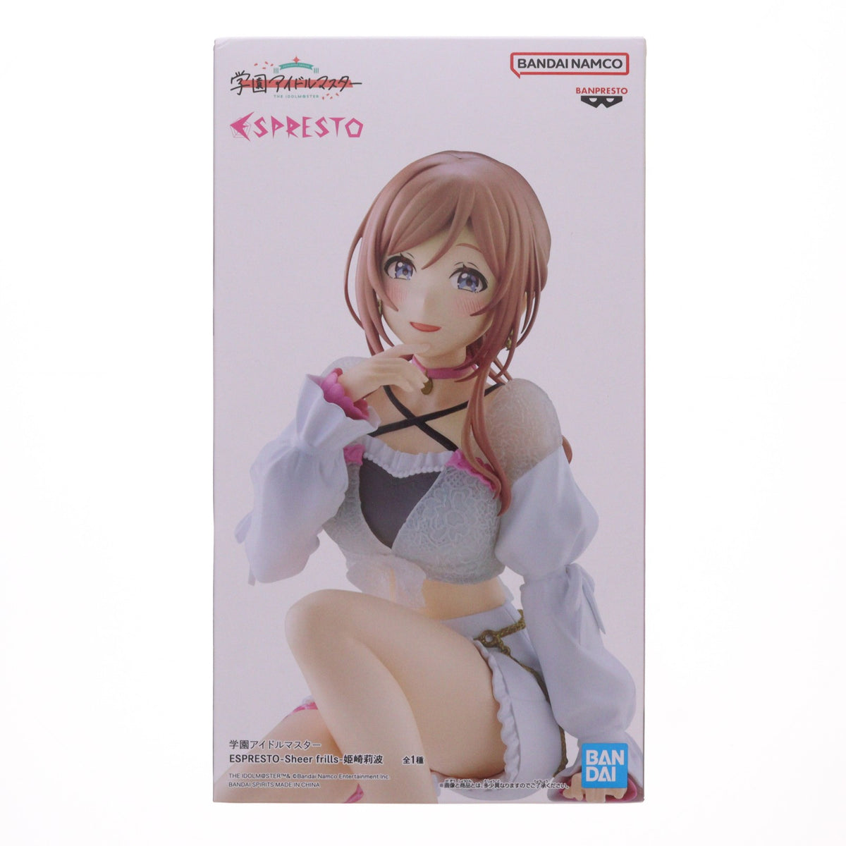 【中古即納】[FIG] 姫崎莉波(ひめさきりなみ) 学園アイドルマスター ESPRESTO-Sheer frills-姫崎莉波 フィギュア プライズ(2822801) バンプレスト(20260729)