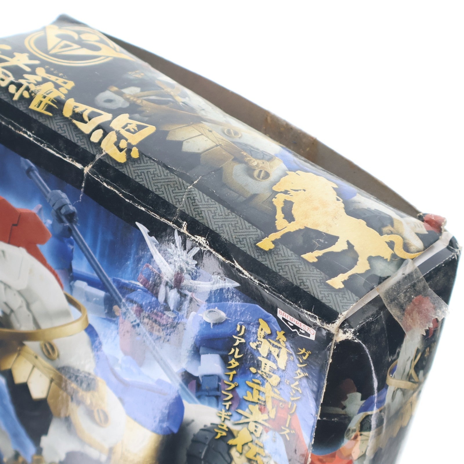 【中古即納】[FIG] 騎馬武者 緒羅四恩(オラシオン) ガンダムシリーズ 騎馬武者伝 リアルタイプ 武者五人衆～地の巻～ フィギュア プライズ バンプレスト(20101231)
