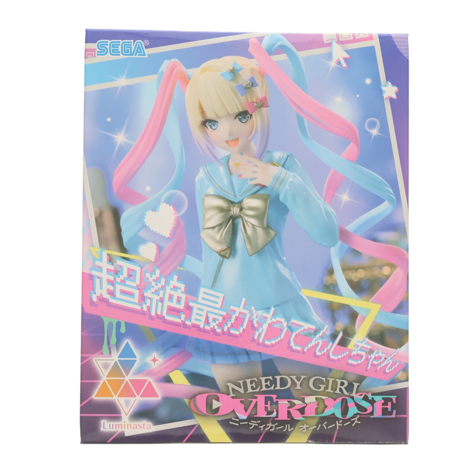 【中古即納】[FIG] 超絶最かわてんしちゃん NEEDY GIRL OVERDOSE(ニーディーガールオーバードーズ) Luminasta『超絶最かわてんしちゃん』 フィギュア プライズ(1123954) セガ(20260515)