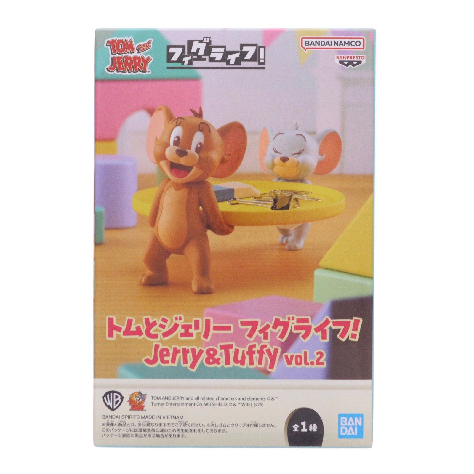 【中古即納】[FIG] ジェリー&タフィー トムとジェリー フィグライフ! Jerry&Tuffy vol.2 フィギュア プライズ(2788814) バンプレスト(20260312)