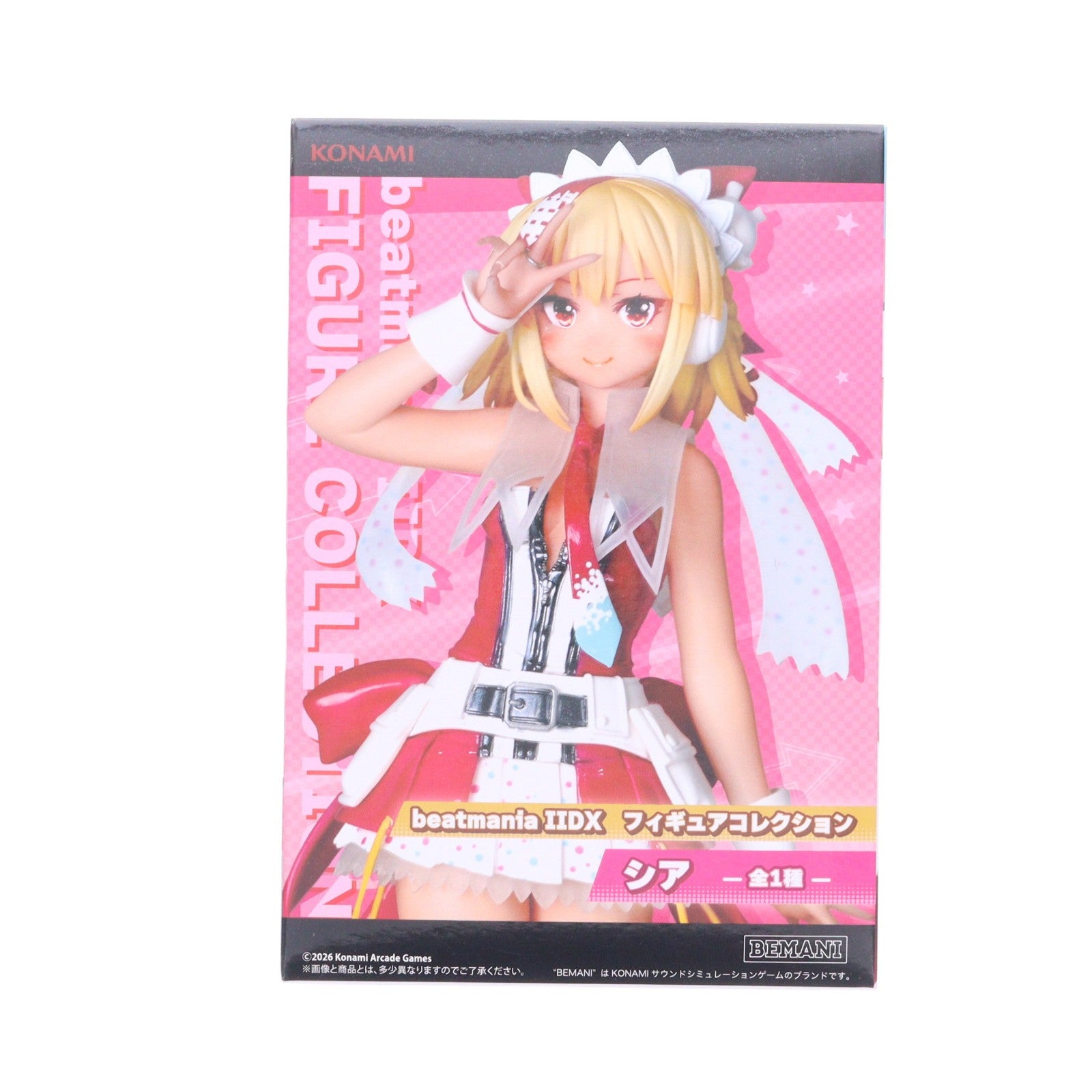 【中古即納】[FIG] シア beatmania IIDX(ビートマニア ツーディーエックス) 32 Pinky Crush beatmania IIDX フィギュアコレクション プライズ コナミアミューズメント(20260226)