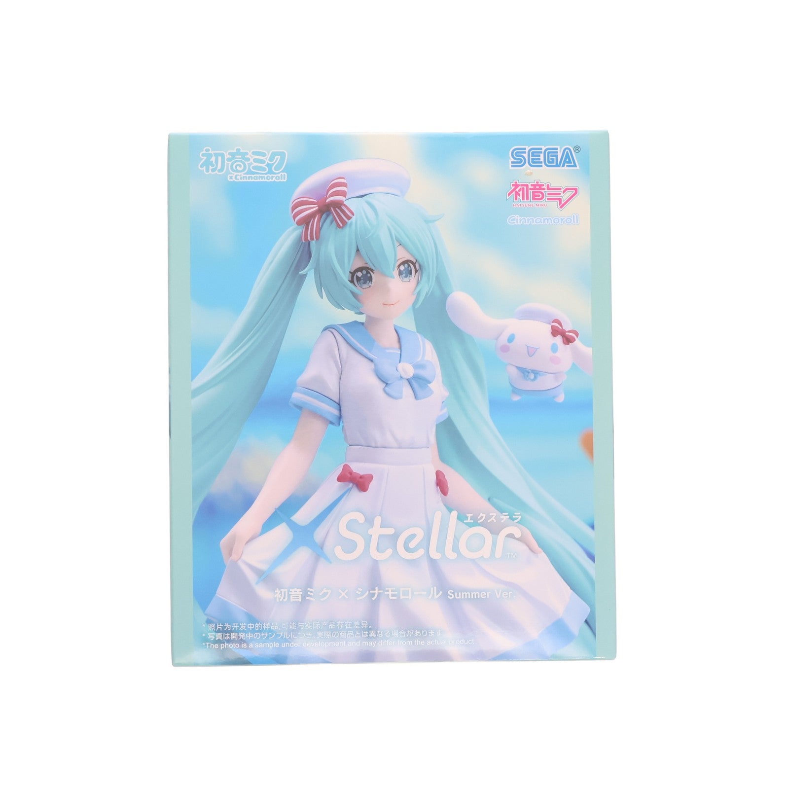 【中古即納】[FIG] 初音ミク×シナモロール 初音ミクシリーズ Xstellar-初音ミク×シナモロール-Summer Ver. フィギュア プライズ(1124655) セガ(20260724)