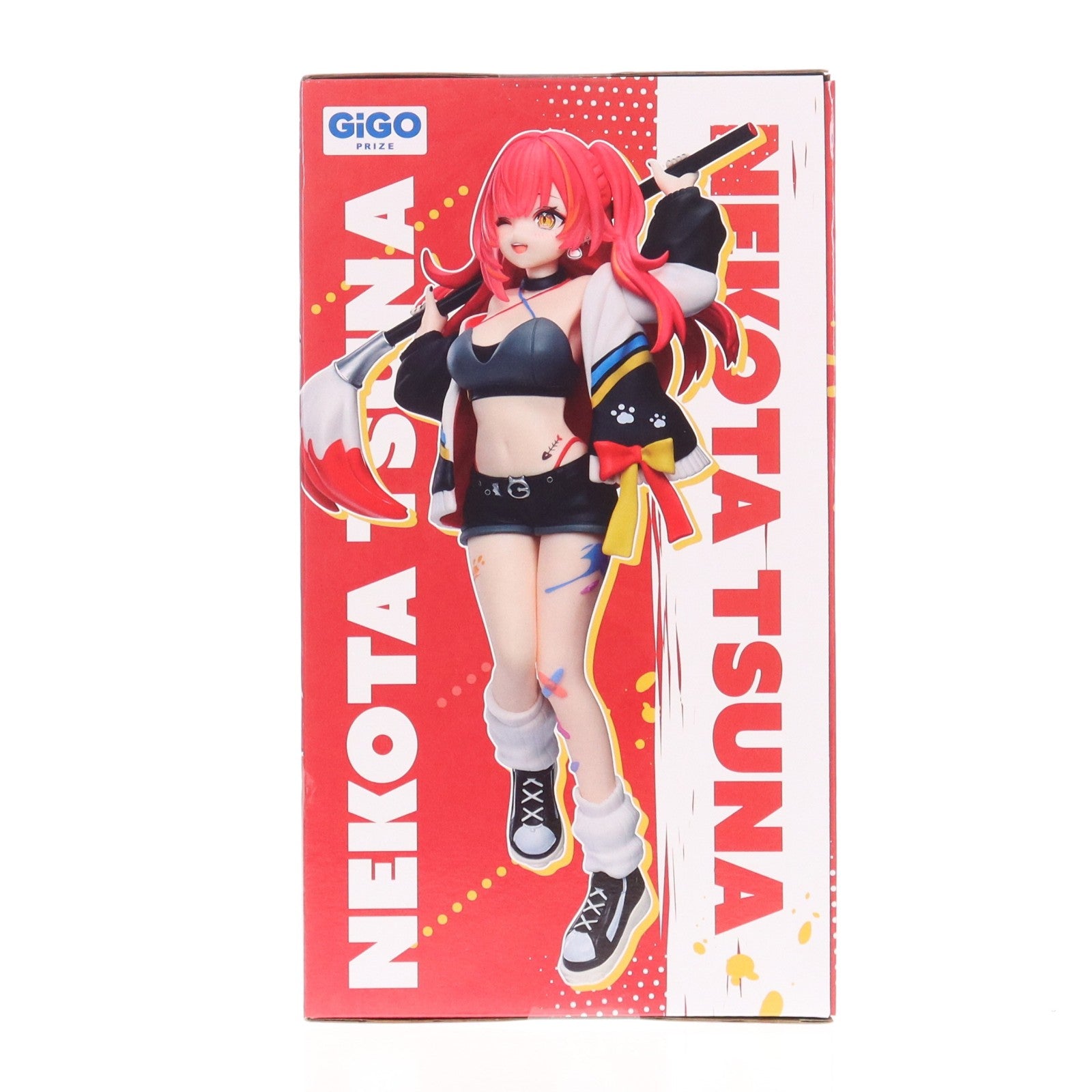 【中古即納】[FIG] GiGO限定 猫汰つな(ねこたつな) ぶいすぽっ!スケールフィギュア -Play with paint- vol.8 プライズ フクヤ(20251227)
