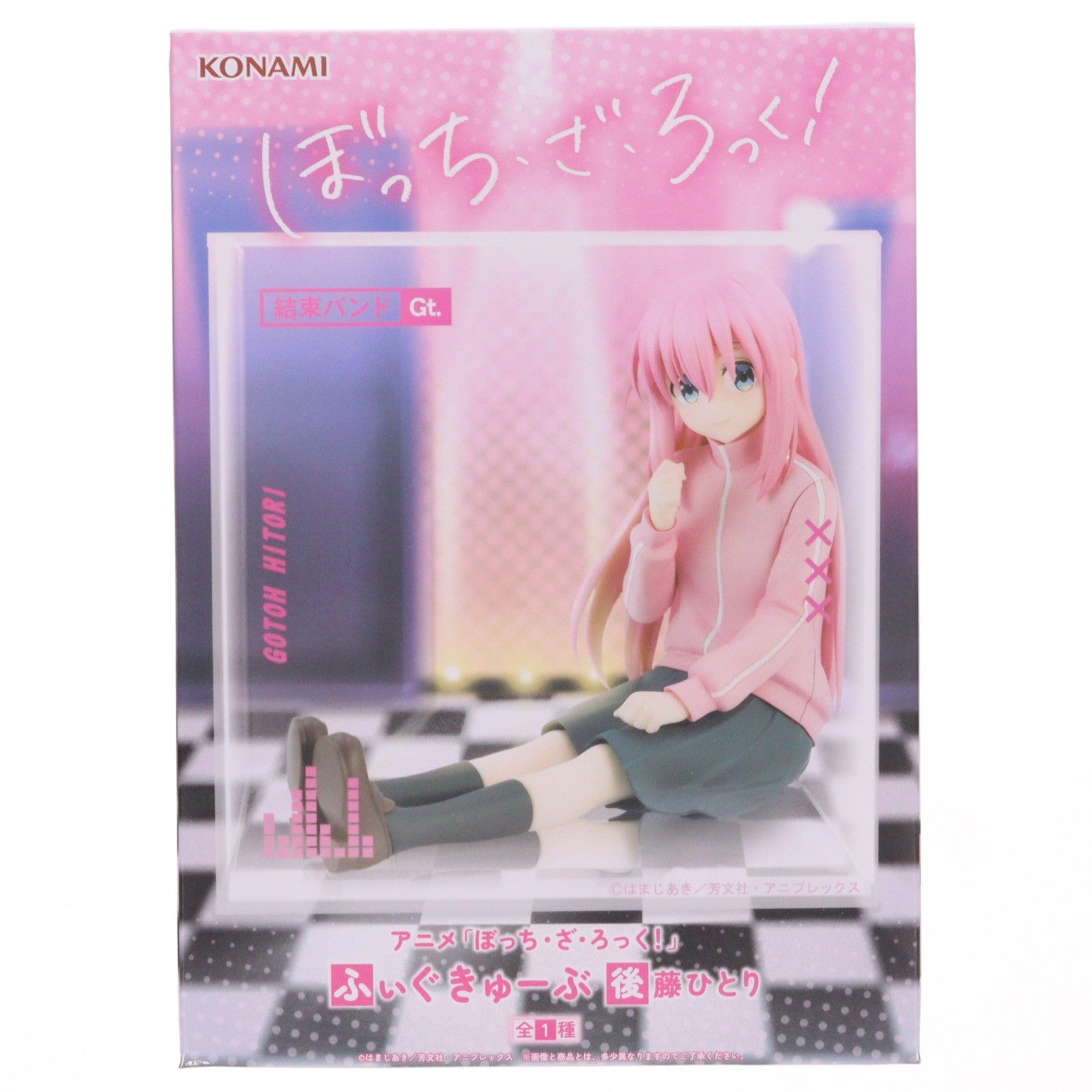 【中古即納】[FIG] 後藤ひとり(ごとうひとり) ぼっち・ざ・ろっく! ふぃぐきゅーぶ フィギュア プライズコナミアミューズメント(20260430)