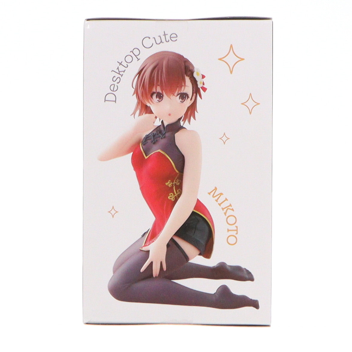 【中古即納】[FIG] 御坂美琴(みさかみこと) とある科学の超電磁(レールガン) Desktop Cute フィギュア 御坂美琴～チャイナドレスver.～ プライズ(451957400) タイトー(20260131)