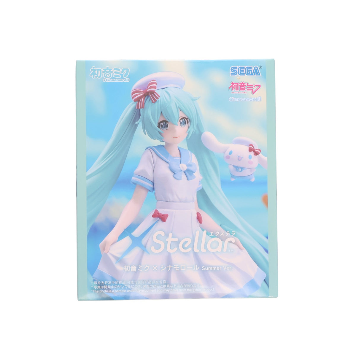 【中古即納】[FIG] 初音ミク×シナモロール 初音ミクシリーズ Xstellar-初音ミク×シナモロール-Summer Ver. フィギュア プライズ(1124655) セガ(20260724)