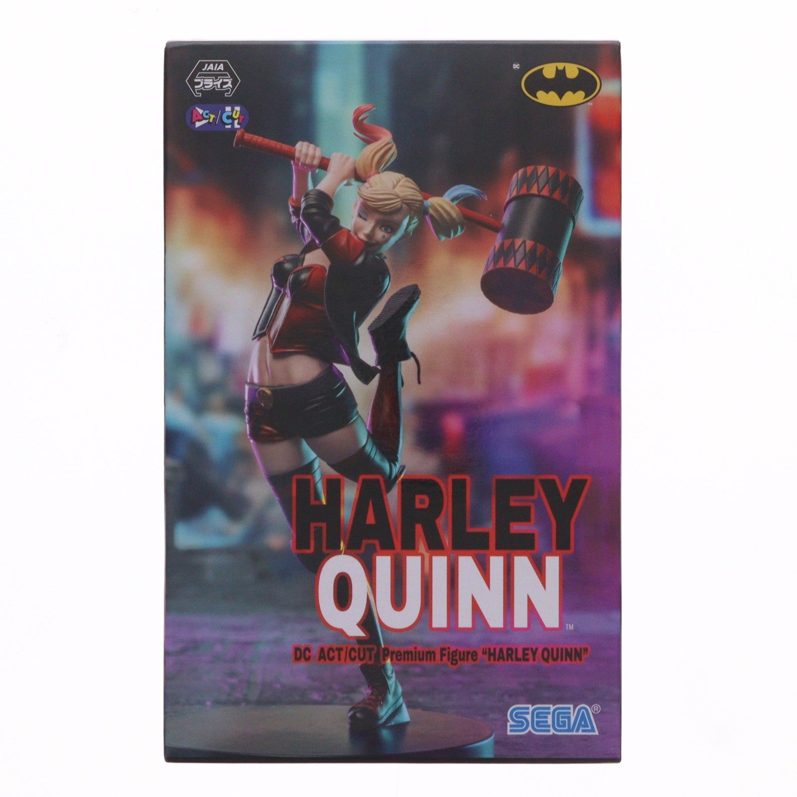 【中古即納】[FIG] ハーレイ・クイン DCコミックス ACT/CUT プレミアムフィギュア『ハーレイ・クイン』 プライズ(1113570) セガ(20241031)