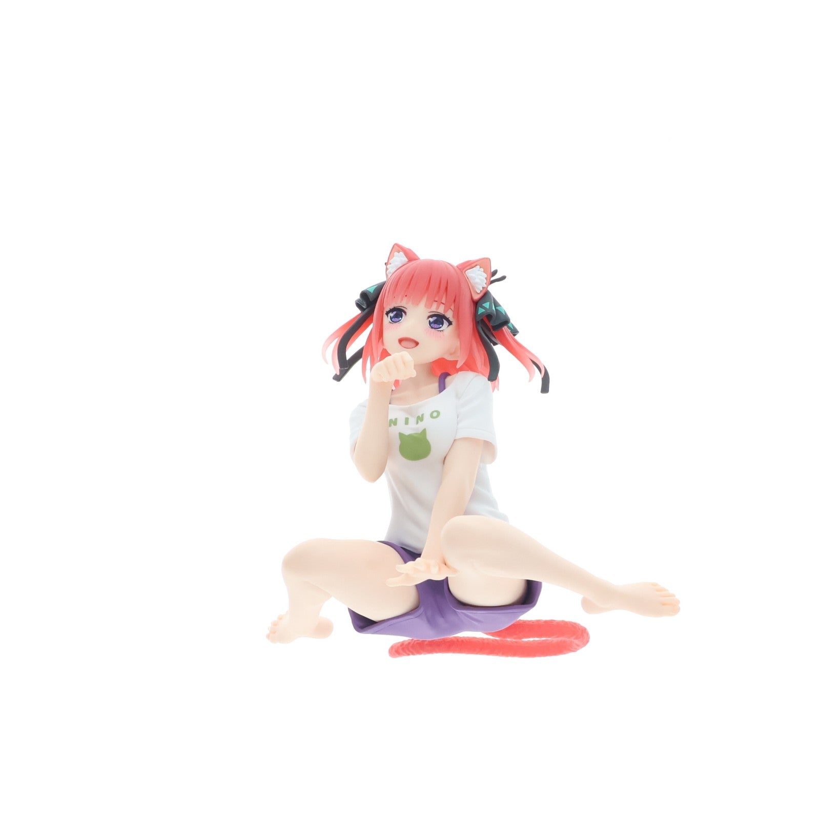 【中古即納】[FIG] 中野二乃(なかのにの) 五等分の花嫁∬ Desktop Cute フィギュア 中野二乃～描き下ろしCat room wear ver.～ プライズ(451994200) タイトー(20260117)