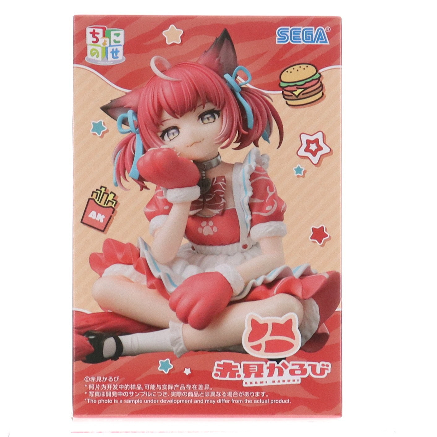 【中古即納】[FIG] 赤見かるび(あかみかるび) ちょこのせプレミアムフィギュア『赤見かるび』 プライズ(1120807) セガ(20260116)