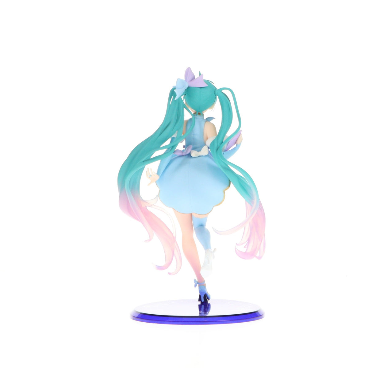 【中古即納】[FIG] タイトーオンラインクレーン限定 初音ミク(水色ドレス/笑顔) フィギュア 3rd season winter ver. キャラクター・ボーカル・シリーズ01 初音ミク プライズ タイトー(20210131)