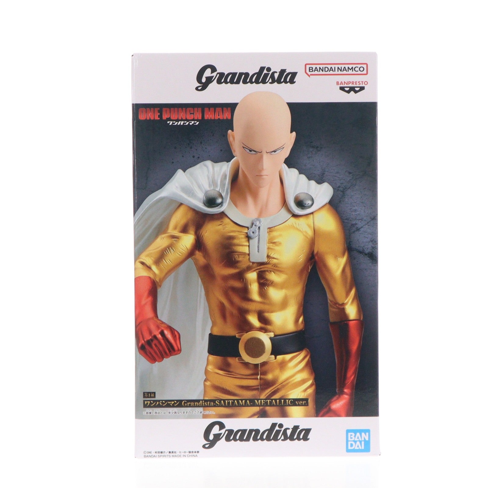 【中古即納】[FIG] サイタマ ワンパンマン Grandista-SAITAMA- METALLIC ver. フィギュア プライズ(2823772) バンプレスト(20260707)