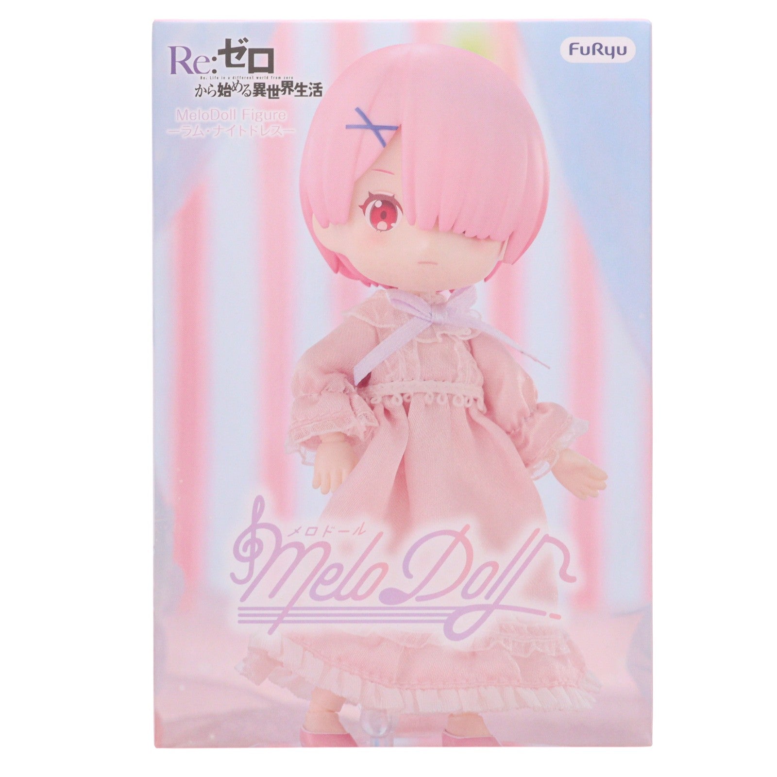 【中古即納】[FIG] ラム Re:ゼロから始める異世界生活 MeloDoll Figure-ラム・ナイトドレス- 可動フィギュア プライズ(AMU-PRZ20370) フリュー(20260622)
