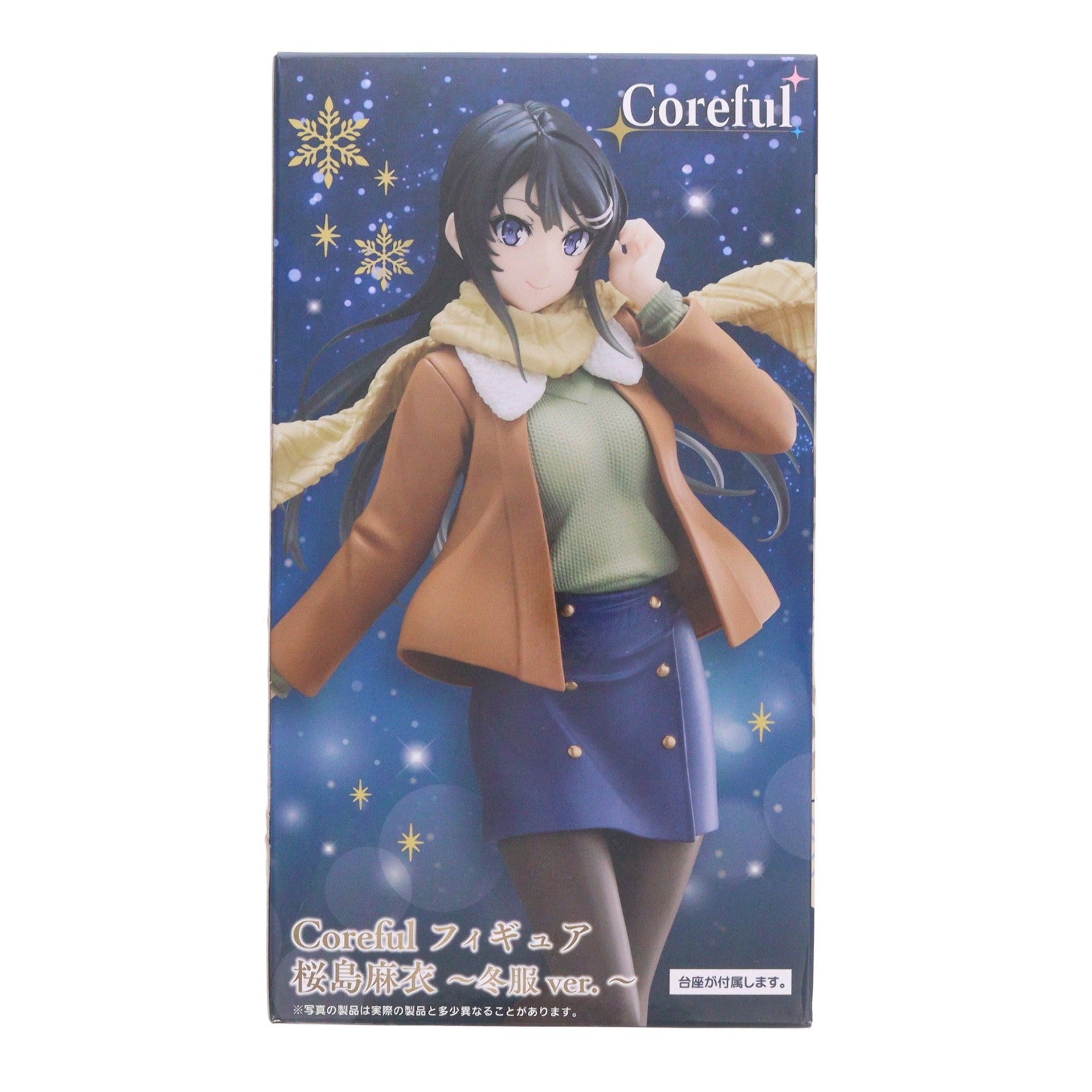 【中古即納】[FIG] 桜島麻衣(さくらじままい) 青春ブタ野郎はゆめみる少女の夢を見ない Coreful フィギュア 桜島麻衣～冬服ver.～ プライズ(451551100) タイトー(20230131)