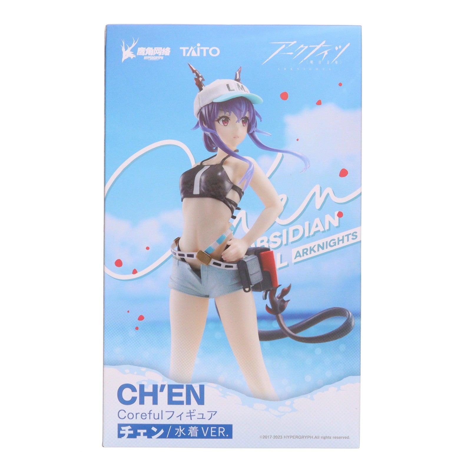 【中古即納】[FIG] チェン アークナイツ Coreful フィギュア チェン～水着ver.～ プライズ タイトー・GiGO・ラウンドワン・山崎屋レジャーランド限定 タイトー(20230630)