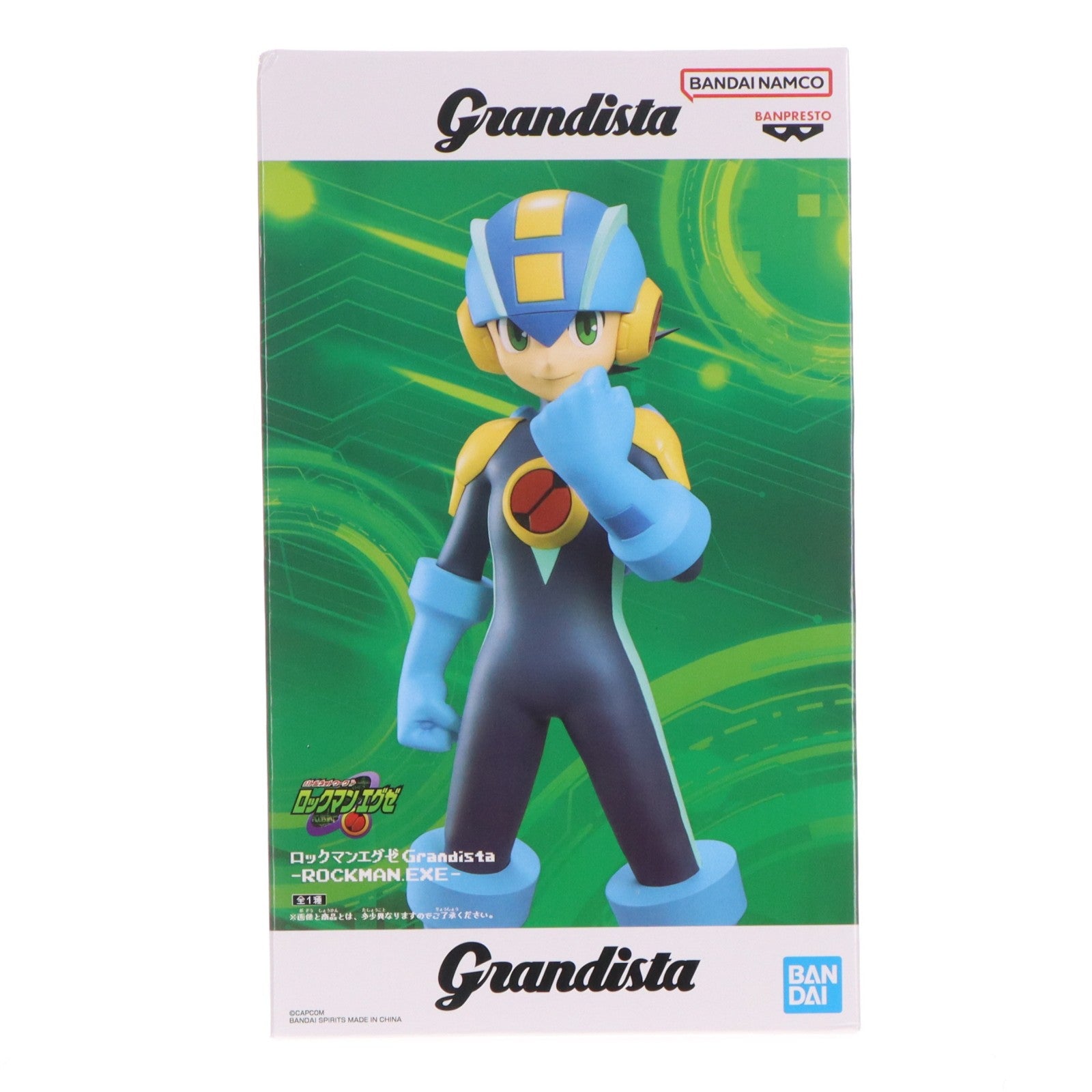 【中古即納】[FIG] ロックマン ロックマンエグゼ Grandista-ROCKMAN.EXE- フィギュア プライズ(2786729) バンプレスト(20260519)