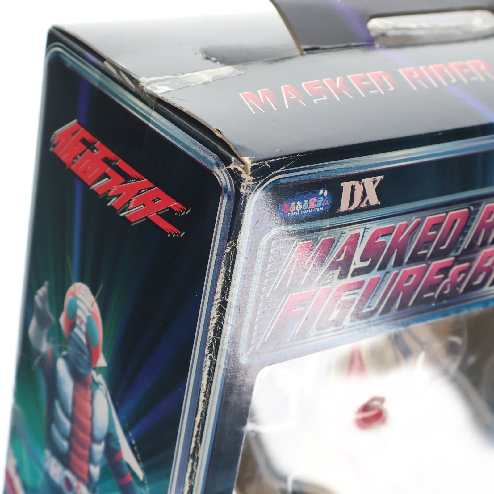 【中古即納】[FIG] 仮面ライダー旧1号&旧サイクロン 仮面ライダー フィギュア&バイク プライズ バンプレスト(19991231)