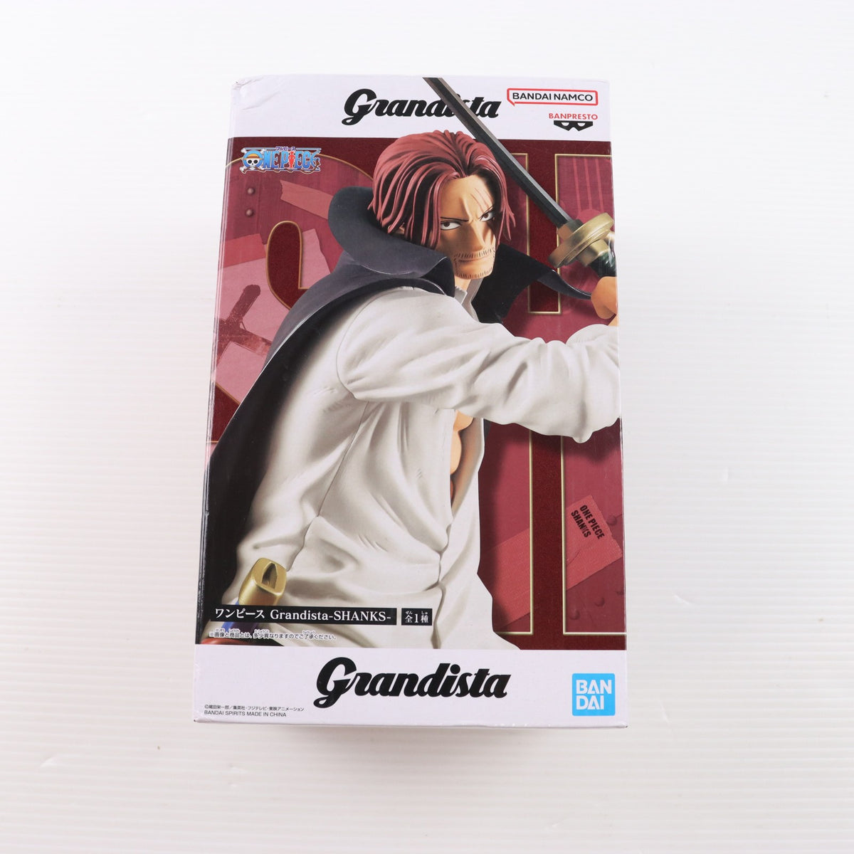 【中古即納】[FIG] シャンクス ワンピース Grandista-SHANKS- ONE PIECE フィギュア プライズ(2762689) バンプレスト(20250625)