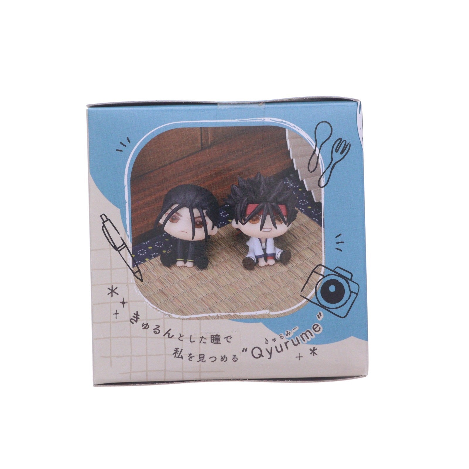【中古即納】[FIG] 斎藤一(さいとうはじめ) るろうに剣心 -明治剣客浪漫譚- きゅるみー ミニフィギュア『相楽左之助・斎藤一』(EX) プライズ(1115490) セガ(20241213)